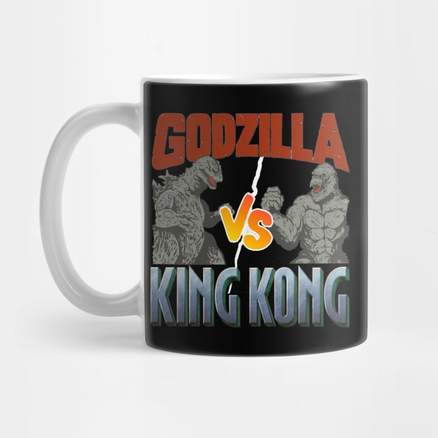 Godzilla vs King Kong by BambooBox